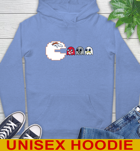 Denver Broncos NFL Football Pac Man Champion Hoodie 11