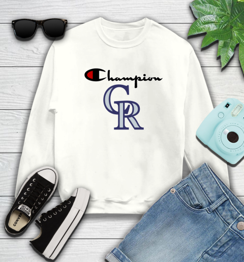 MLB Baseball Colorado Rockies Champion Shirt Sweatshirt