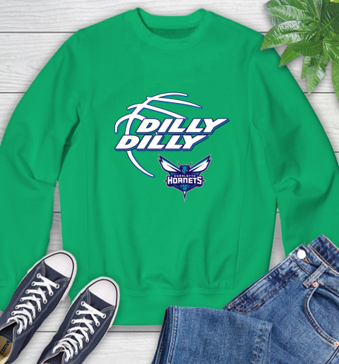 NBA Charlotte Hornets Dilly Dilly Basketball Sports Sweatshirt 6