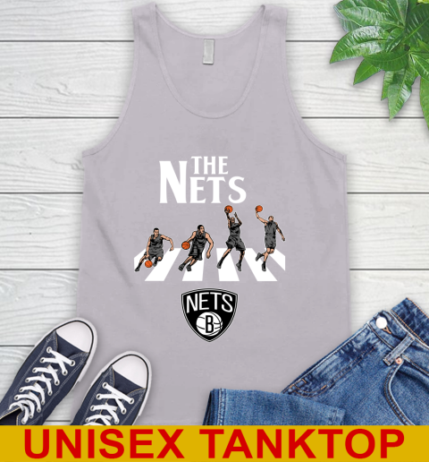 NBA Basketball Brooklyn Nets The Beatles Rock Band Shirt Tank Top 3
