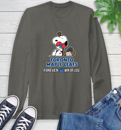 NHL The Peanuts Movie Snoopy Forever Win Or Lose Hockey Toronto Maple Leafs 65