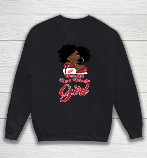 Detroit Red Wings Girl NHL Sweatshirt