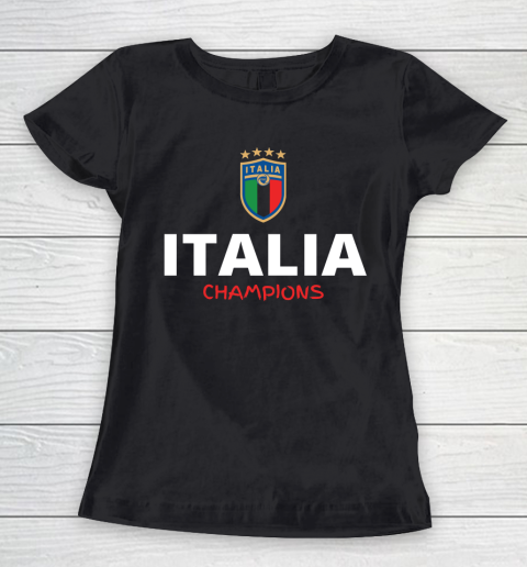 Italia Champions, Italy Euro 2020 Champions, Italy Football Team Women's T-Shirt