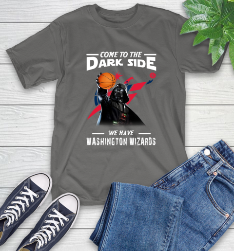 NBA Come To The Dark Side We Have Washington Wizards Star Wars Darth Vader Basketball T-Shirt 10