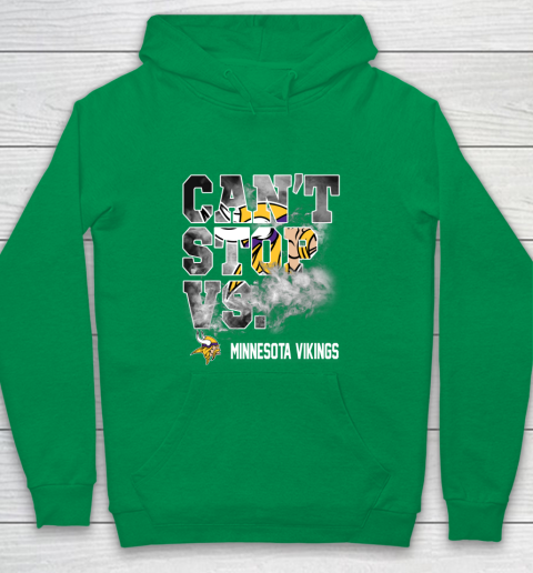 NFL Minnesota Vikings Can't Stop Vs Youth Hoodie 4