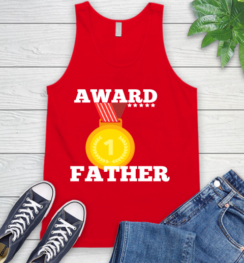 Father S Day Funny Gift Ideas Apparel Award Trophy Father Gift Idea Best Father Family T Shirt Tank Top Itees Global