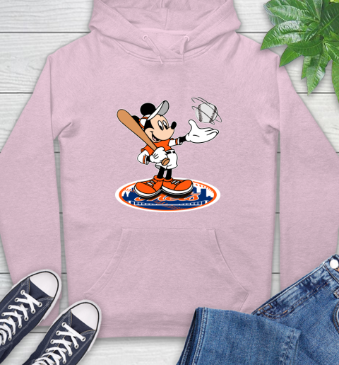 MLB Baseball New York Mets Cheerful Mickey Disney Shirt Hoodie 10