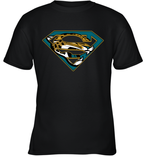 We Are Undefeatable Jacksonville Jaguars x Superman NFL Youth T-Shirt