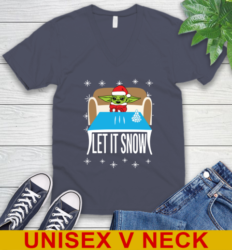 Christmas Baby Yoda And Cocaine Let It Snow Star Wars Shirts 53