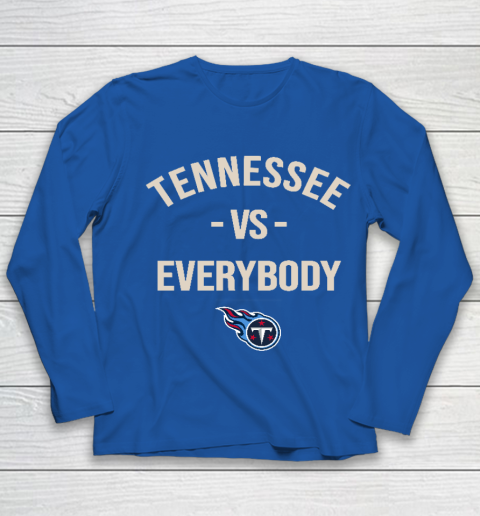Tennessee Titans Vs Everybody Youth Long Sleeve 7