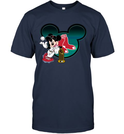 MLB Baseball Boston Red Sox Magic Mickey Disney Shirt T Shirt