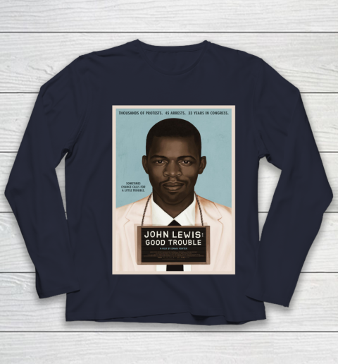 Good Trouble John Lewis Youth Long Sleeve 3