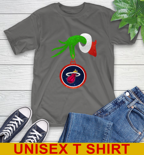 Miami Heat Grinch Merry Christmas NBA Basketball T-Shirt 8