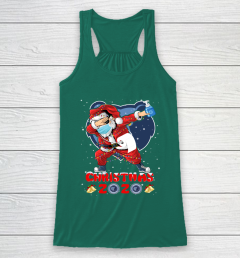 Memphis Grizzlies Funny Santa Claus Dabbing Christmas 2020 NBA Racerback Tank 5