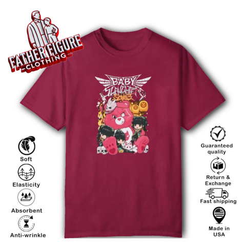 ミュージシャン BABYL BABY SLAUGHTER BEAR TEE XL Slaughter to Prevail x Babymetal - Babyslaugher Bear - T-Shirt