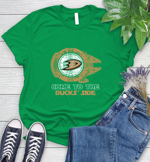 NHL Come To The Anaheim Ducks Wars Hockey Sports Women's T-Shirt 9