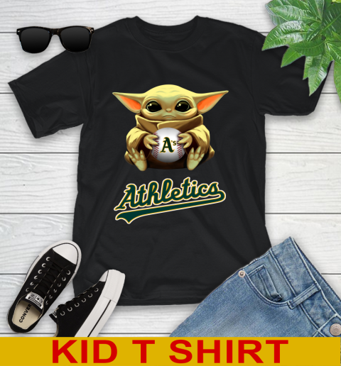 MLB Baseball Oakland Athletics Star Wars Baby Yoda Shirt 102