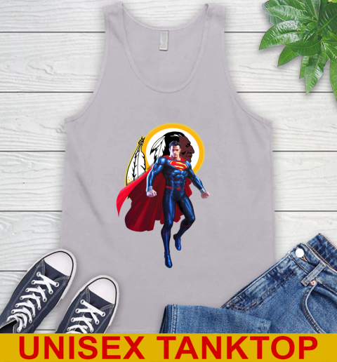 NFL Superman DC Sports Football Washington Redskins Tank Top 4