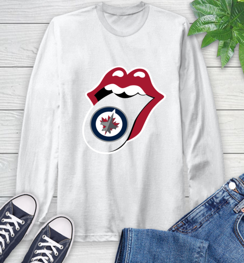 Winnipeg Jets NHL Hockey Lips I Root For My Team Adoring Fan 58