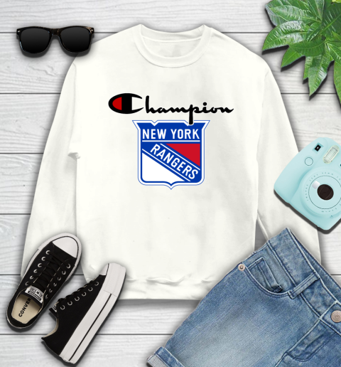 NHL Hockey New York Rangers Champion Shirt Youth Sweatshirt