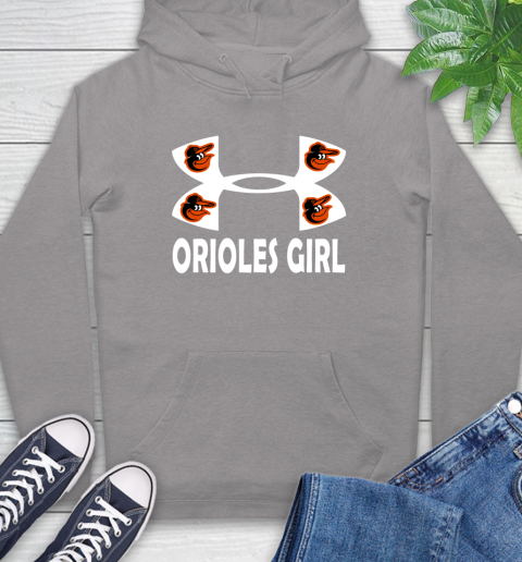 MLB Baltimore Orioles Under Armour Baseball Sports Hoodie 6