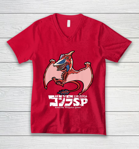 Godzilla Singular Point Rodan V-Neck T-Shirt 6