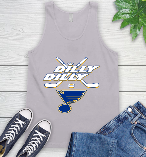 NHL St.Louis Blues Dilly Dilly Hockey Sports Tank Top 4