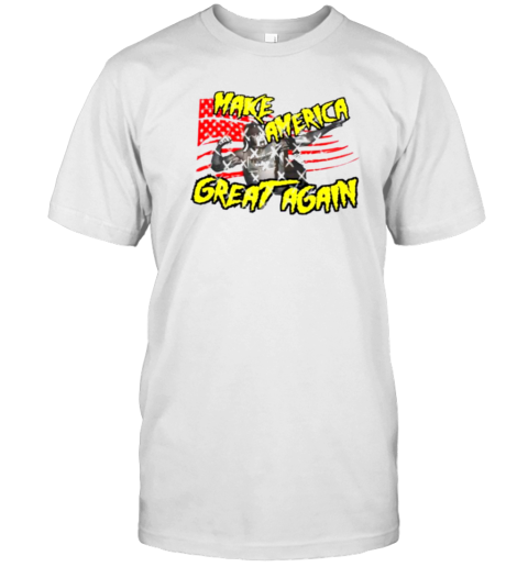 Make America Great Again Hulk Hogan American flag T-Shirt