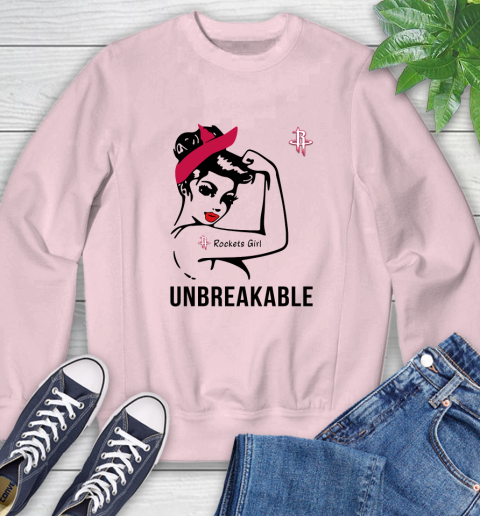 NBA Houston Rockets Girl Unbreakable Basketball Sports Sweatshirt 6