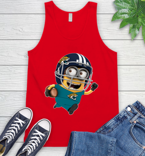 NFL Jacksonville Jaguars Minions Disney Football Sports Tank Top 6
