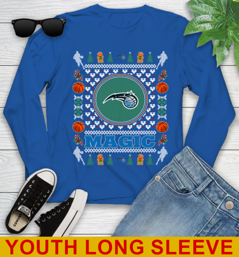 Orlando Magic Merry Christmas NBA Basketball Loyal Fan Youth Long Sleeve 10