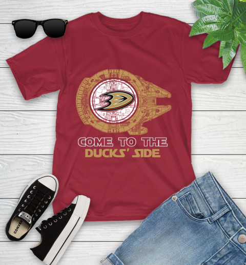 NHL Come To The Anaheim Ducks Wars Hockey Sports Youth T-Shirt 14