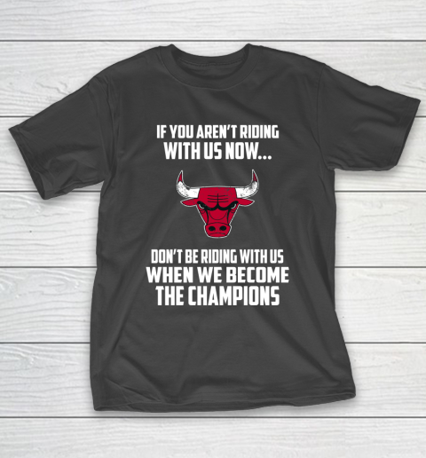 NBA Chicago Bulls Basketball We Become The Champions T-Shirt
