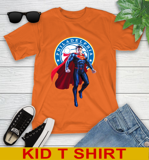 NBA Awesome Superman Basketball Sports Philadelphia 76ers 107