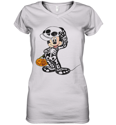 mickey mouse skeleton shirt