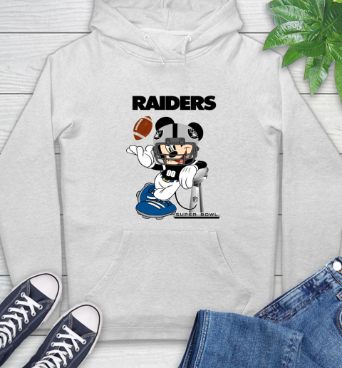 NFL Oakland Raiders Mickey Mouse Disney Super Bowl Football T Shirt Hoodie