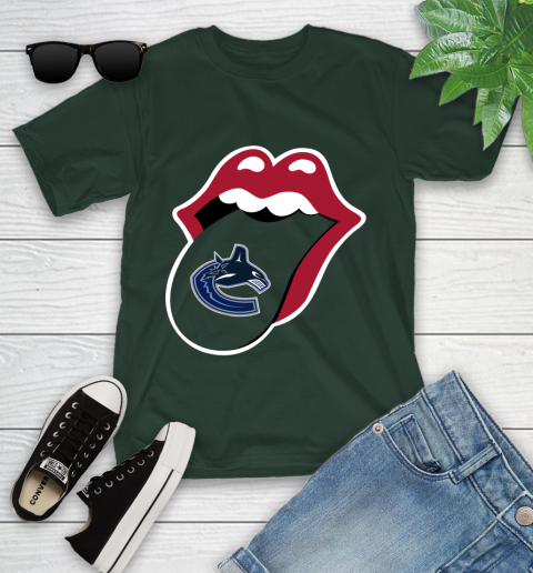 Vancouver Canucks NHL Hockey Lips I Root For My Team Adoring Fan 107