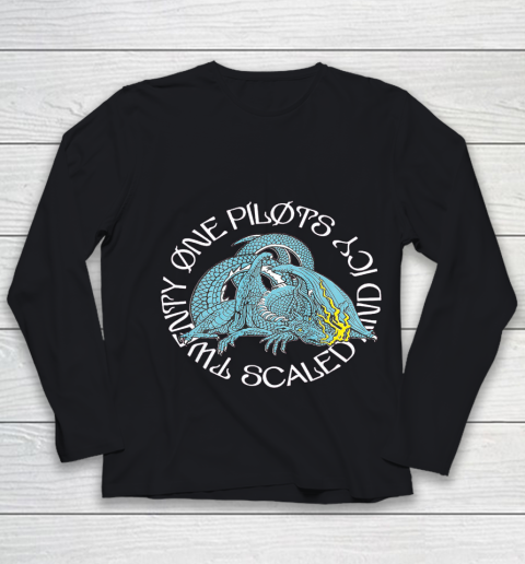 Scaled And ICY One Pilots Shy Away Youth Long Sleeve