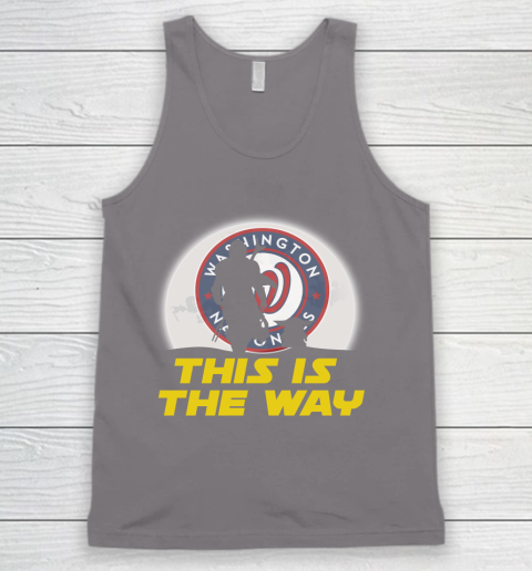 Washington Nationals MLB Baseball Star Wars Yoda And Mandalorian This Is The Way Tank Top 6