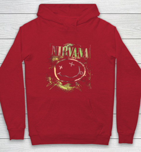 Vintage Nirvanas Smile Design Limited Youth Hoodie 7