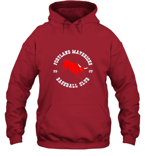 vomq portland shirt cows mavericks baseball vintage for awesome hoodie 23 front red
