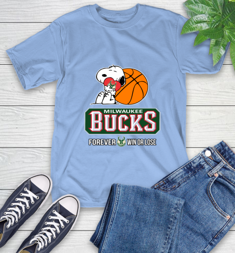 NBA The Peanuts Movie Snoopy Forever Win Or Lose Basketball Milwaukee Bucks 11