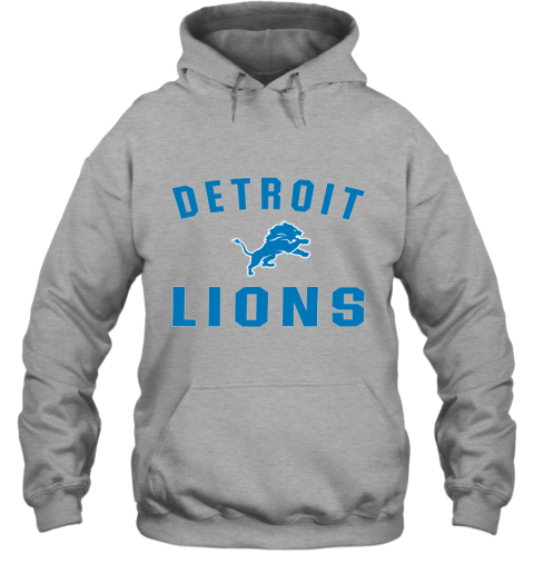 Detroit Lions NFL Line by Fanatics Branded Blue Vintage Victory Hoodie
