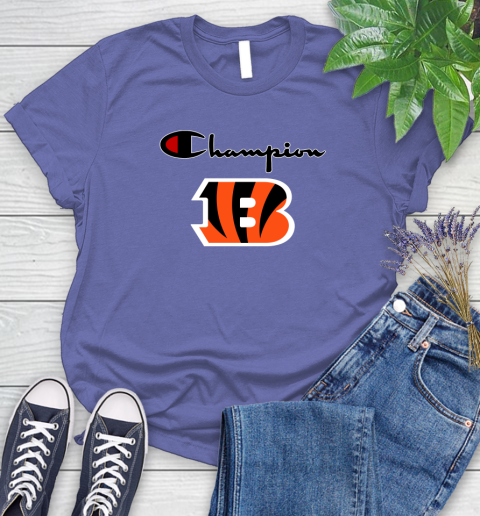 NFL Football Cincinnati Bengals Champion Shirt Women's T-Shirt 12