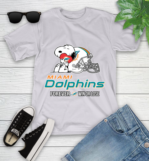 NFL The Peanuts Movie Snoopy Forever Win Or Lose Football Miami Dolphins 106