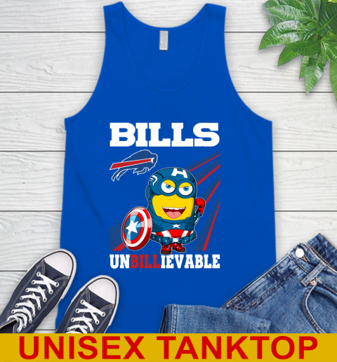 NFL Football Buffalo Bills Captain America Marvel Avengers Minion Shirt Tank Top 4