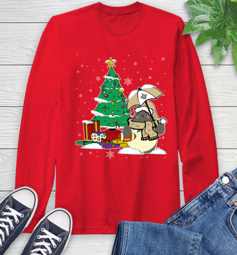 New Orleans Saints NFL Football Cute Tonari No Totoro Christmas Sports Long Sleeve T-Shirt 11