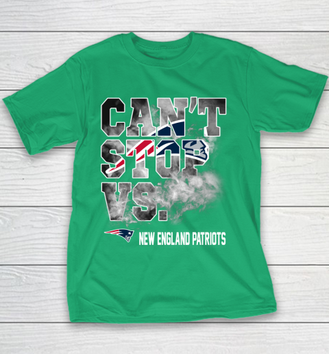 NFL New England Patriots Can't Stop Vs Youth T-Shirt 3