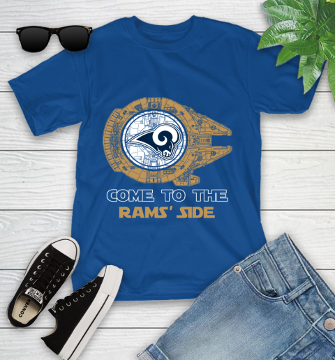 NFL Come To The Los Angeles Rams Wars Football Sports Youth T-Shirt 12