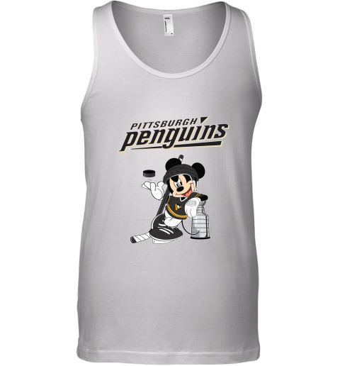 Mickey Pittsburgh Penguins Taking The Stanley Cup Hockey NHL Tank Top